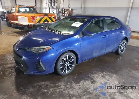 2018 Toyota Corolla Se from USA, damaged, VIN 2T1BURHE6JC012517
